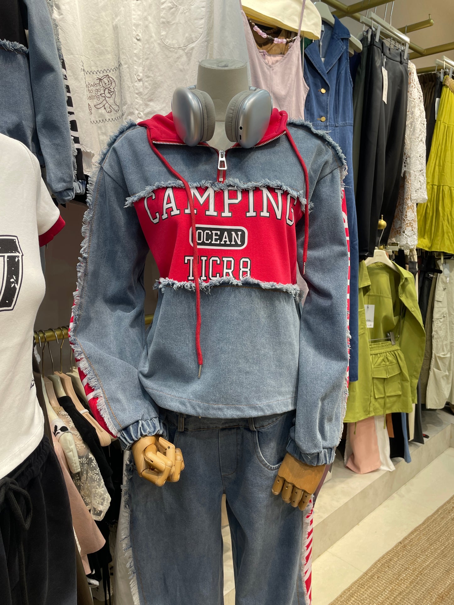 Premium Denim Coord Set