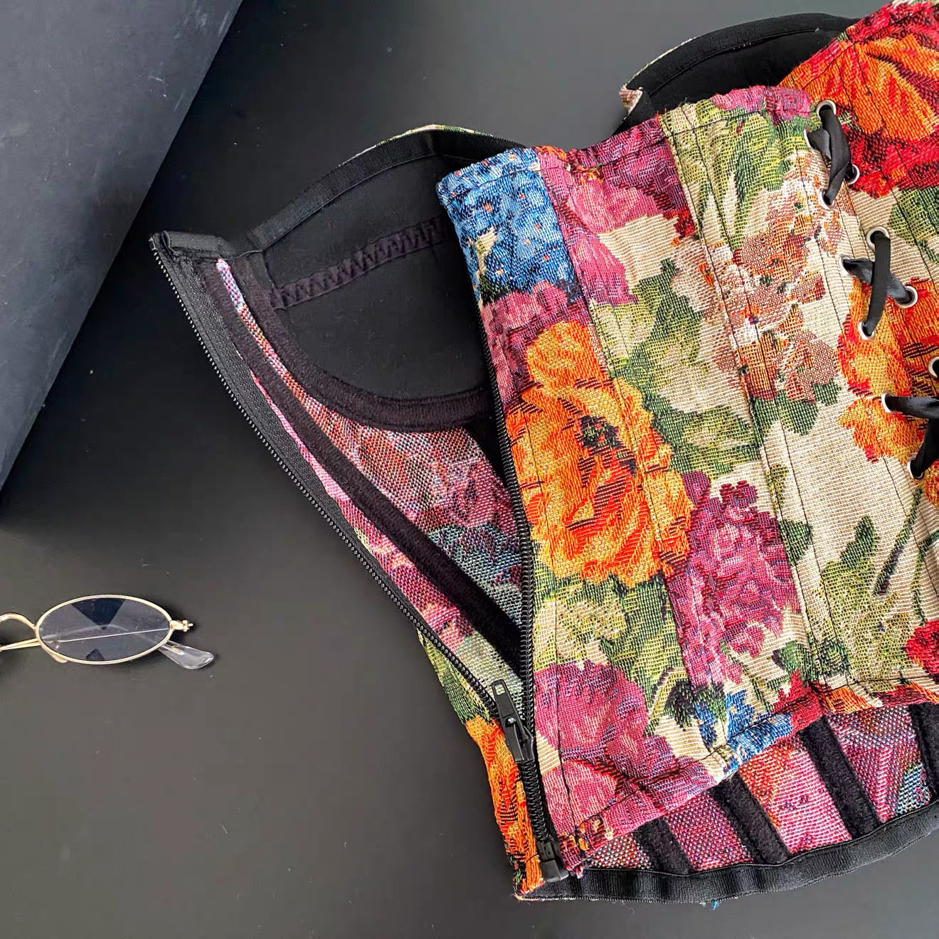 Fleur Tapestry Corset Top