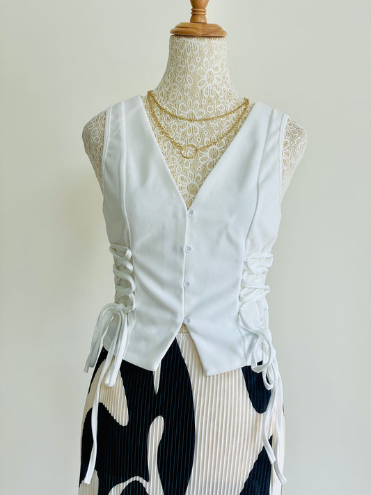 Corset Tie Up Top