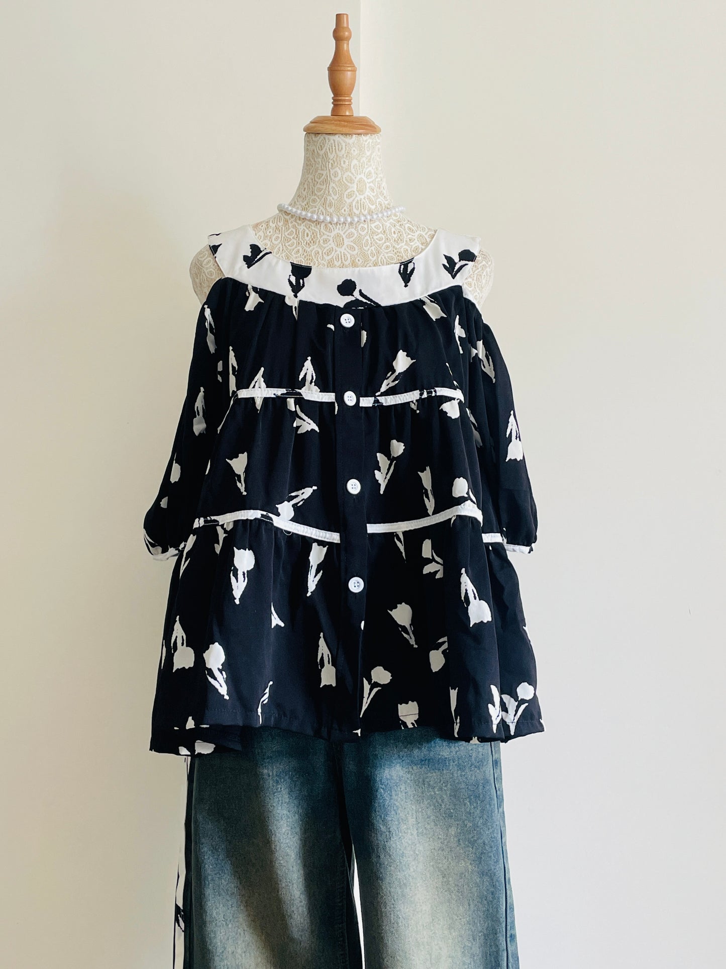 Korean Off-Shoulder Top