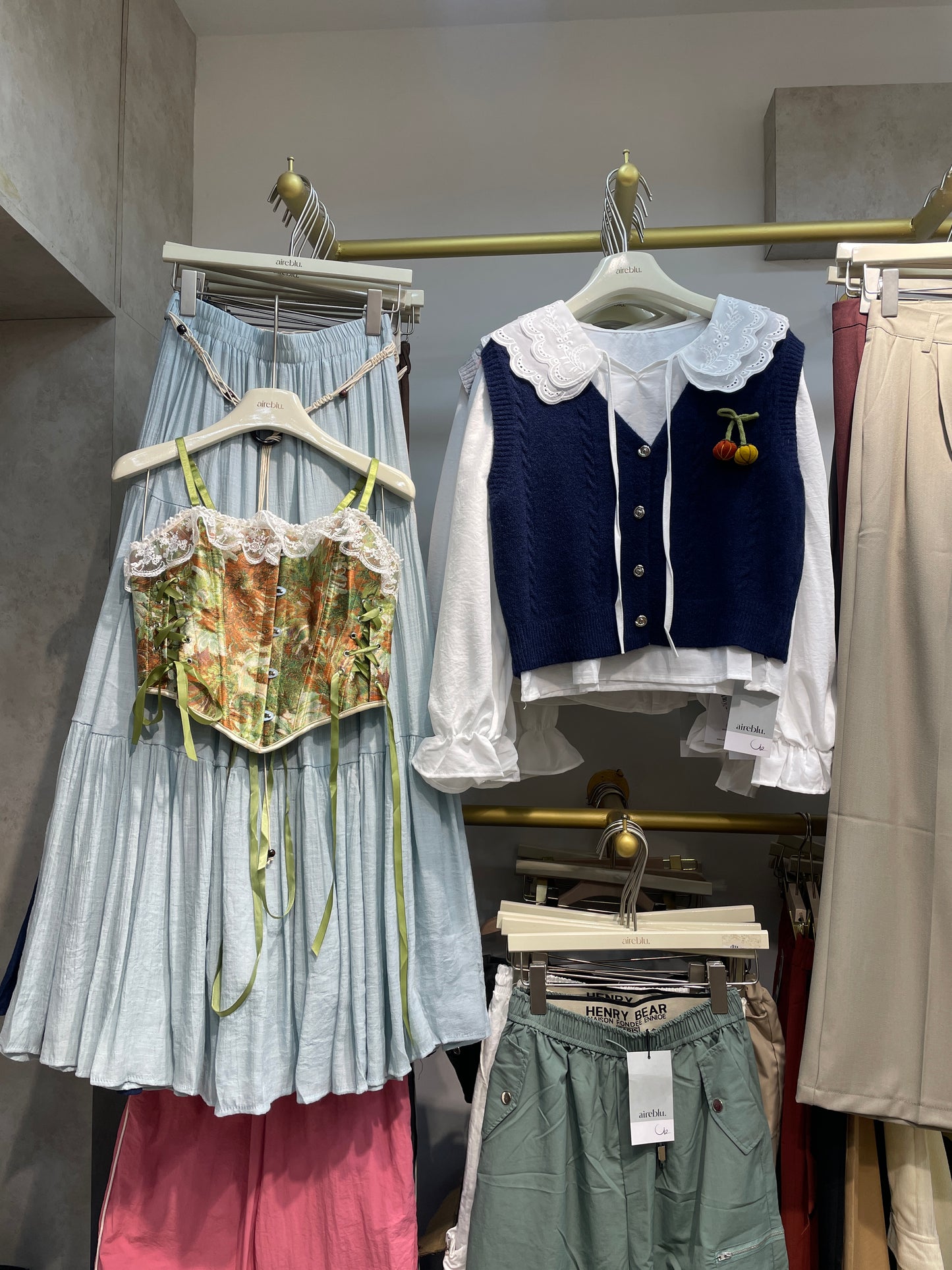 Knit Vest Set