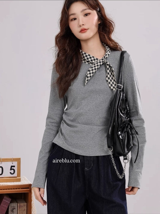 Scarf Detail Top