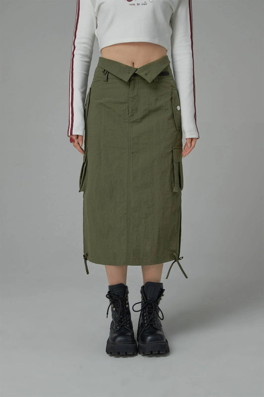 Foldup A line cargo Skirt