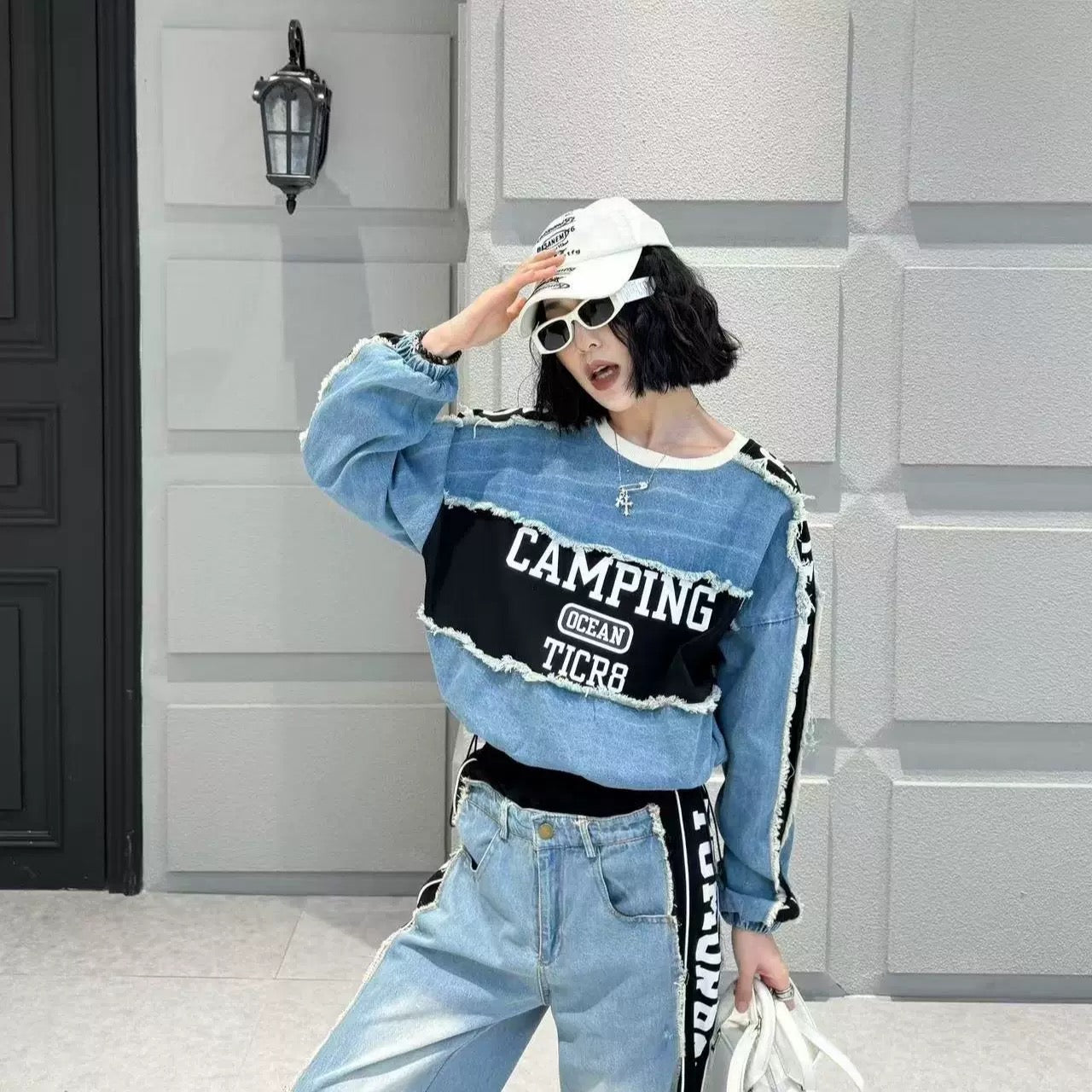 Premium Denim Coord Set