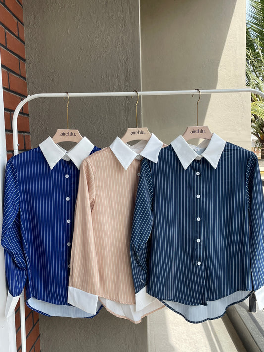 Old Money Striped Shirt