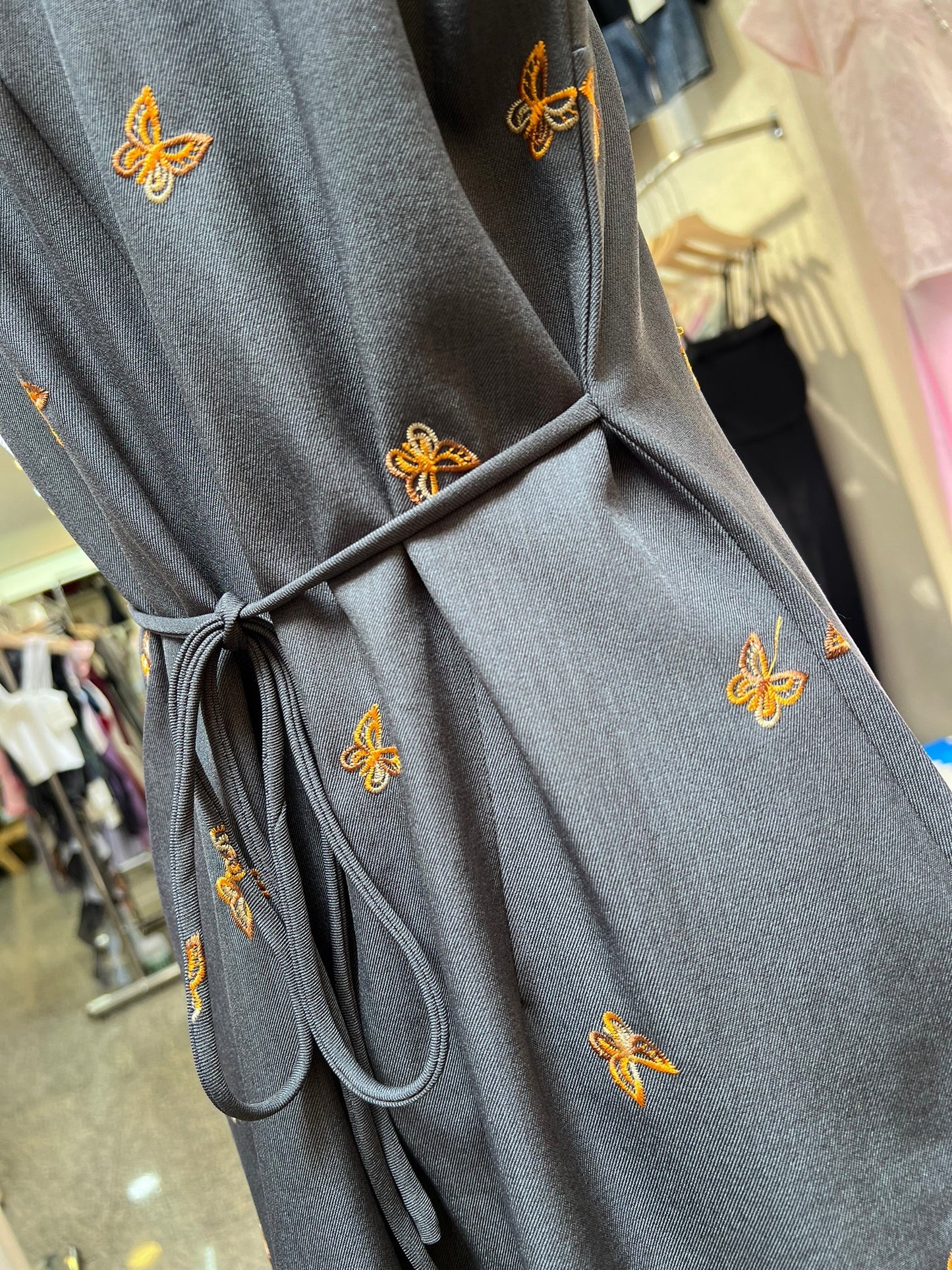Butterfly Muse Halter Dress