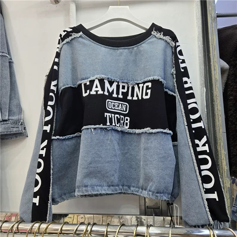 Premium Denim Coord Set