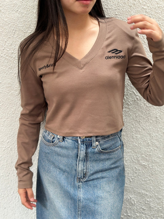 Structured Long Sleeve Tee