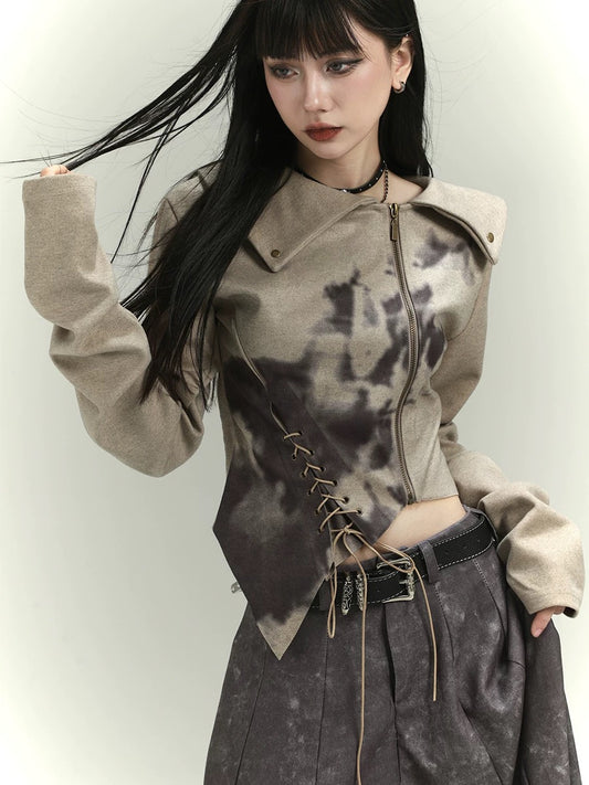 Corset Zip Top