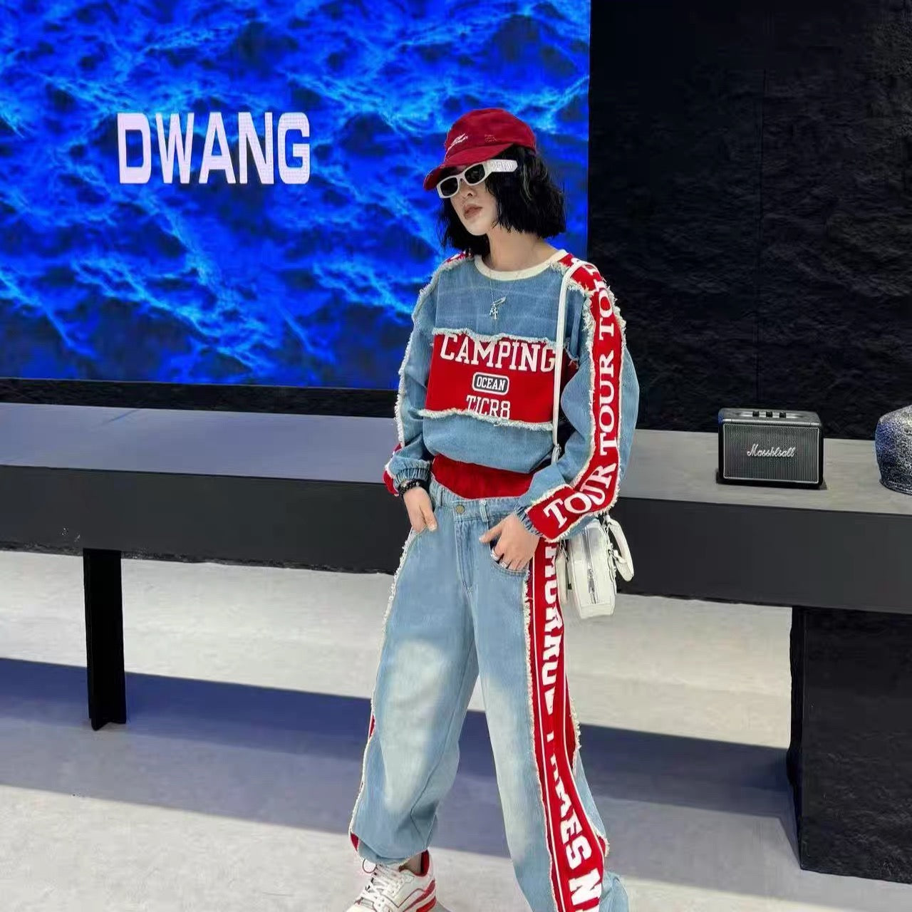 Premium Denim Coord Set