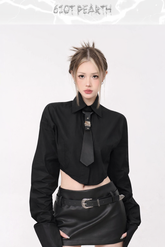 Corset Shirt with Tie