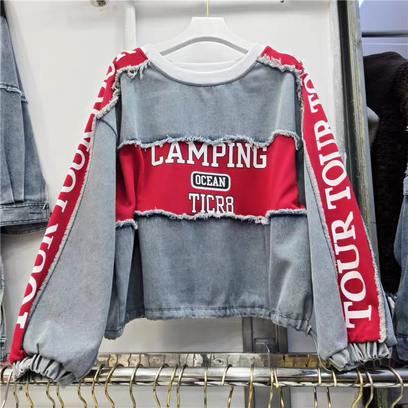 Premium Denim Coord Set