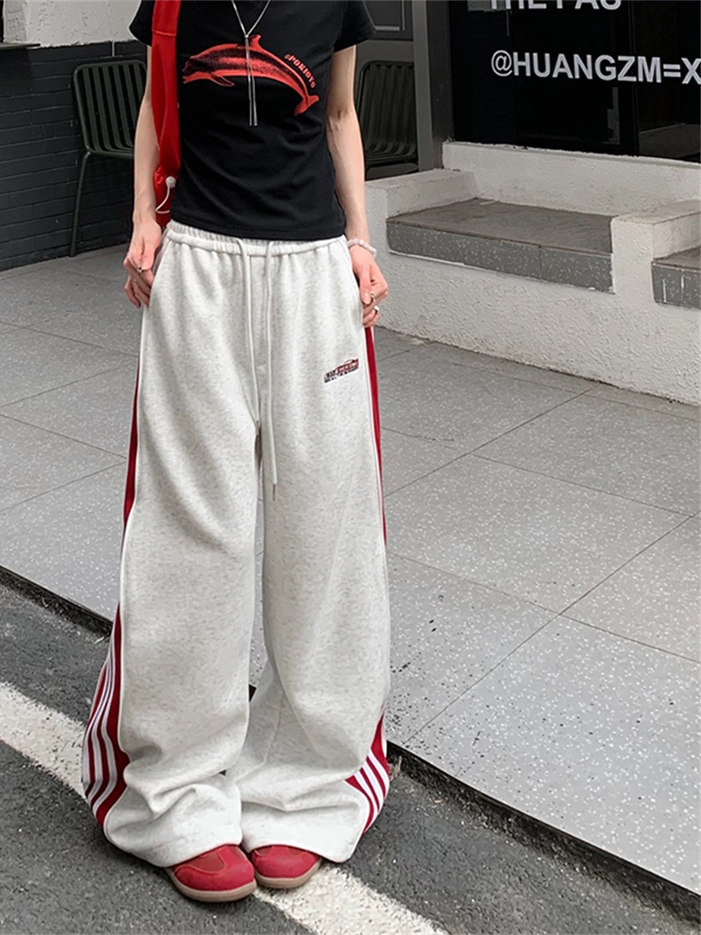 Zipper Sweat Pants