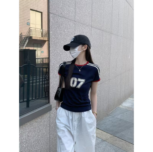 Low-Waisted Fitted Tee