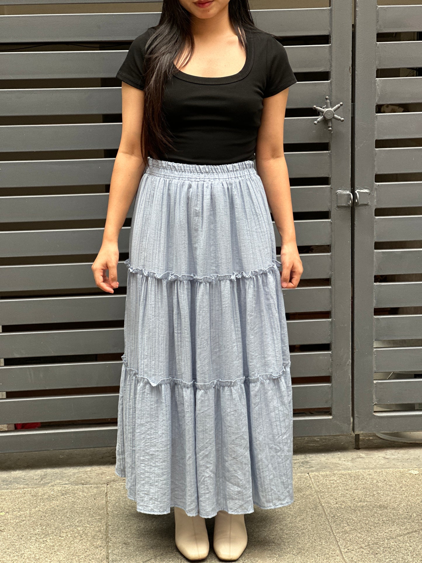 Pastel Maxi Skirt