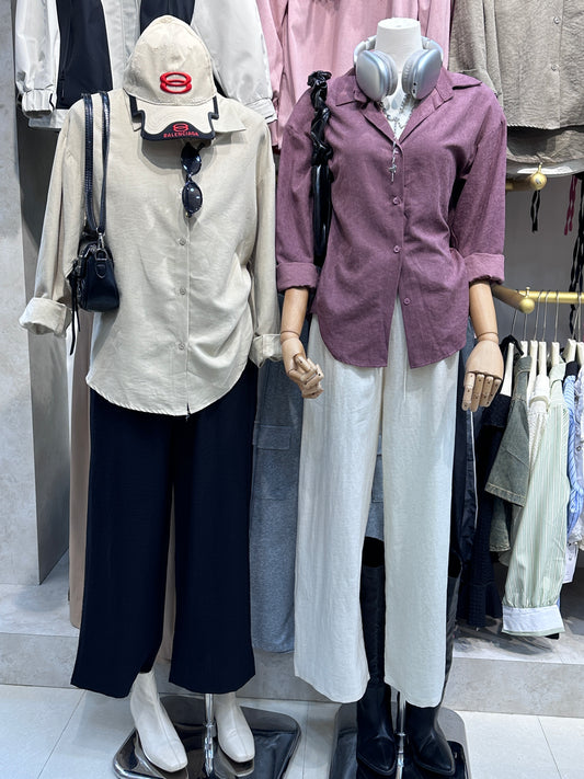Buttoned Trouser