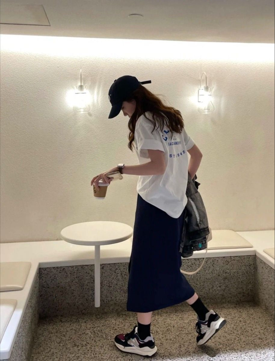 A line Cargo Skirt